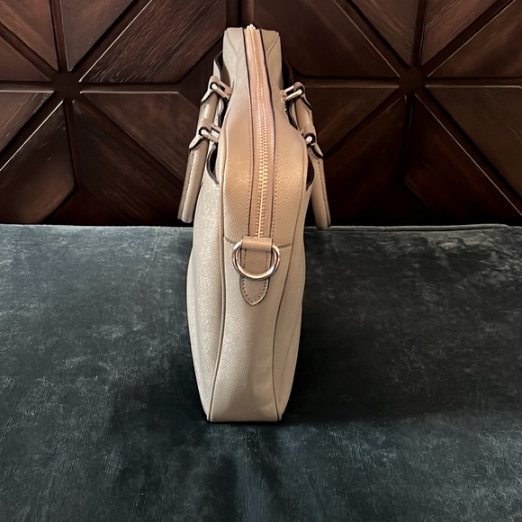 Gray leather Coach briefcase/laptop bag. - Picture 8 of 8